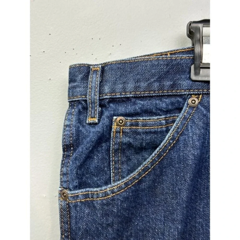 Dickies‎ Jeans Mens 42x30 Blue Denim Straight Leg Classic Workwear Heavyweight